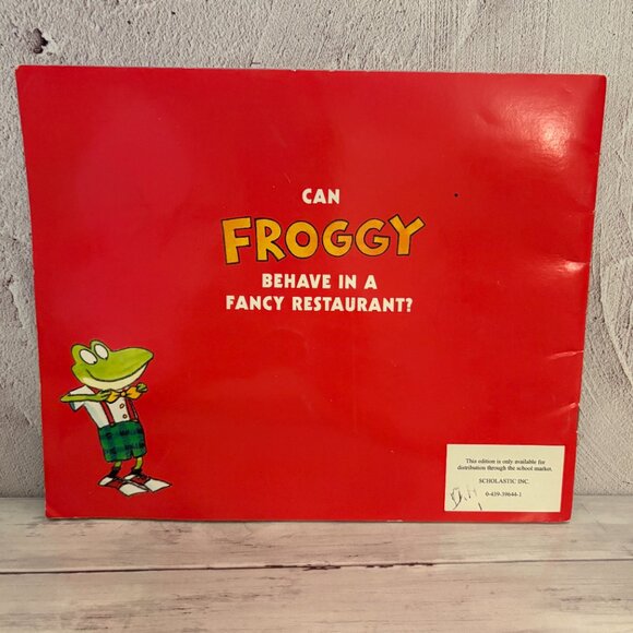 5 for $15 📕Froggy Eats Out Scholastic Kids Book (SKU: 322MI) - Picture 2 of 5
